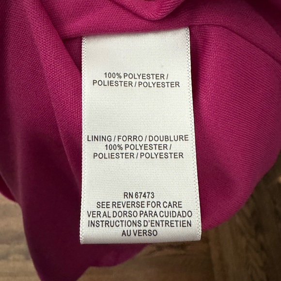 Size 4 Women’s Taylor Pink Halter Maxi Dress - Picture 5 of 6